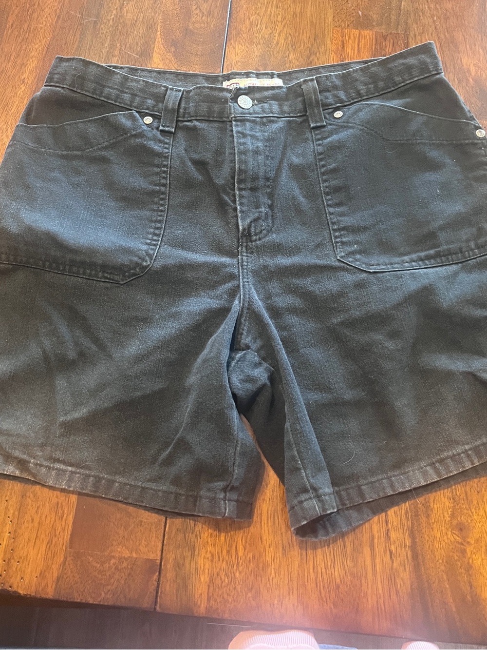 Faded Glory Black Women's Denim Shorts